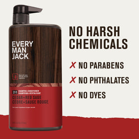 Every Man Jack bottle in shower setting, practical everyday use