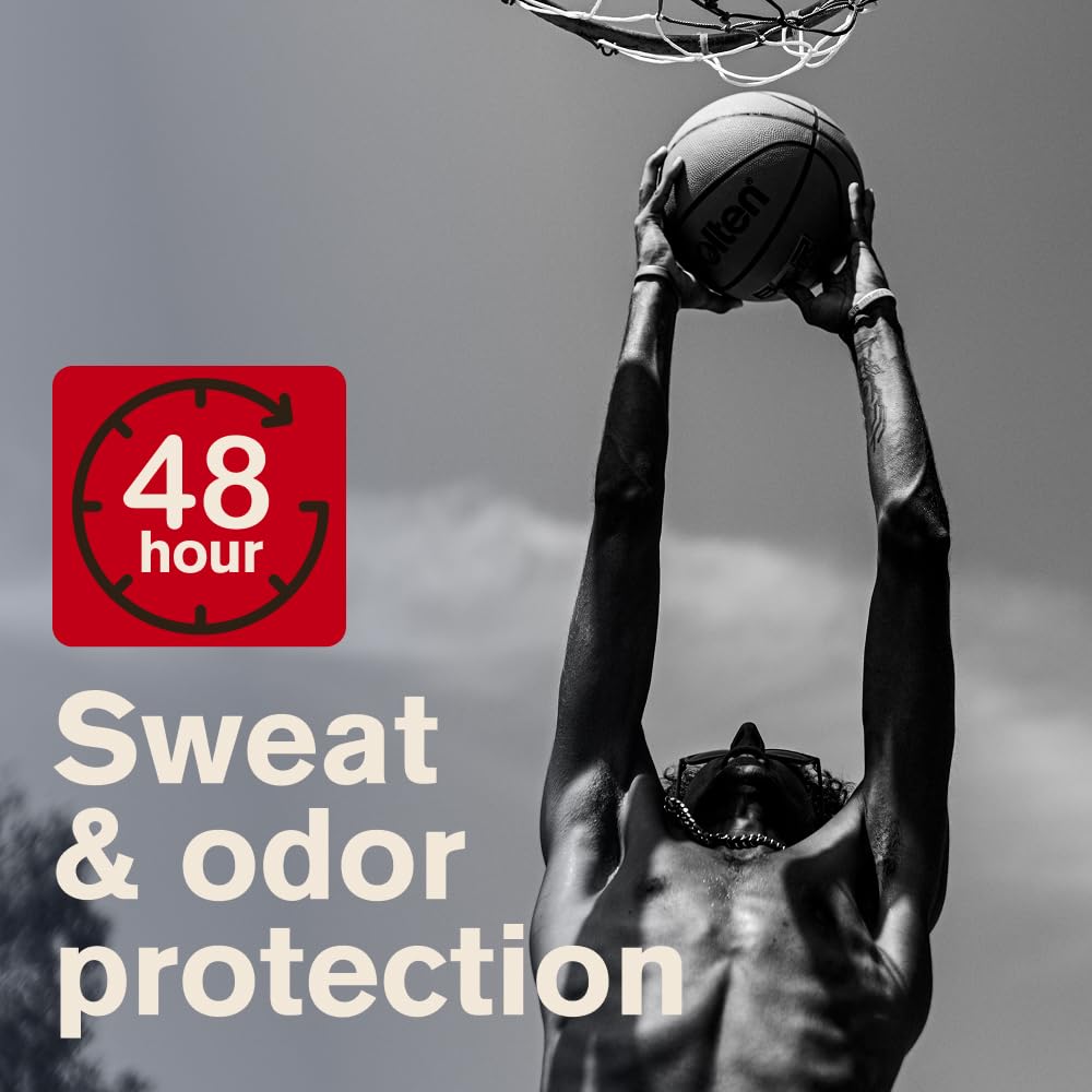 Every Man Jack stick open showing solid glide surface for smooth application benefit