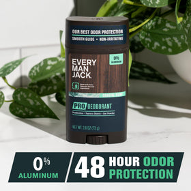 Every Man Jack close-up of smooth deodorant texture for even application