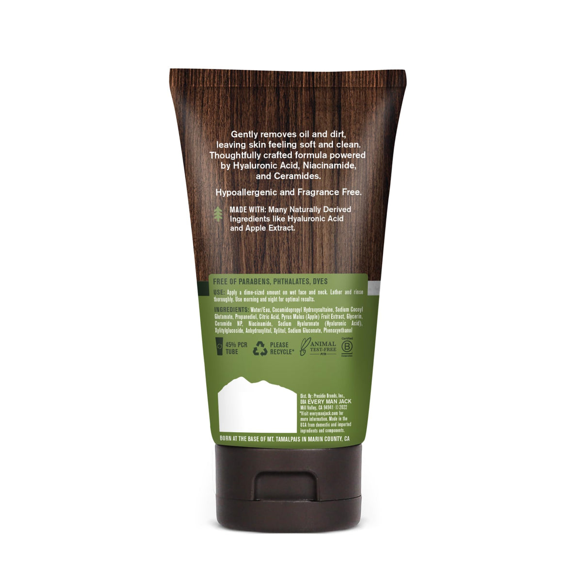 Every Man Jack on bathroom shelf lifestyle shot conveying routine-ready benefit