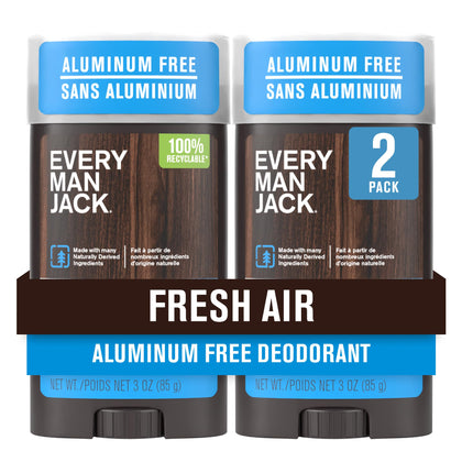 Every Man Jack front packaging showing stick and branding for clear product ID and trust