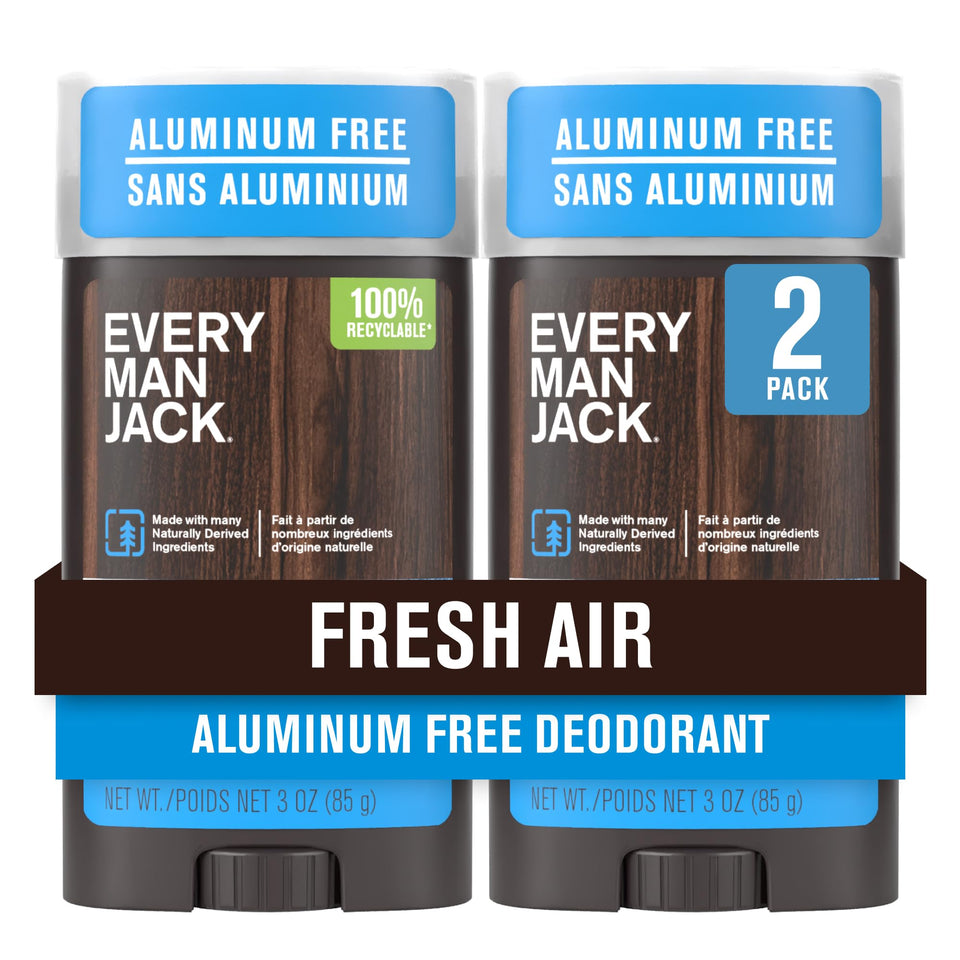 Every Man Jack front packaging showing stick and branding for clear product ID and trust