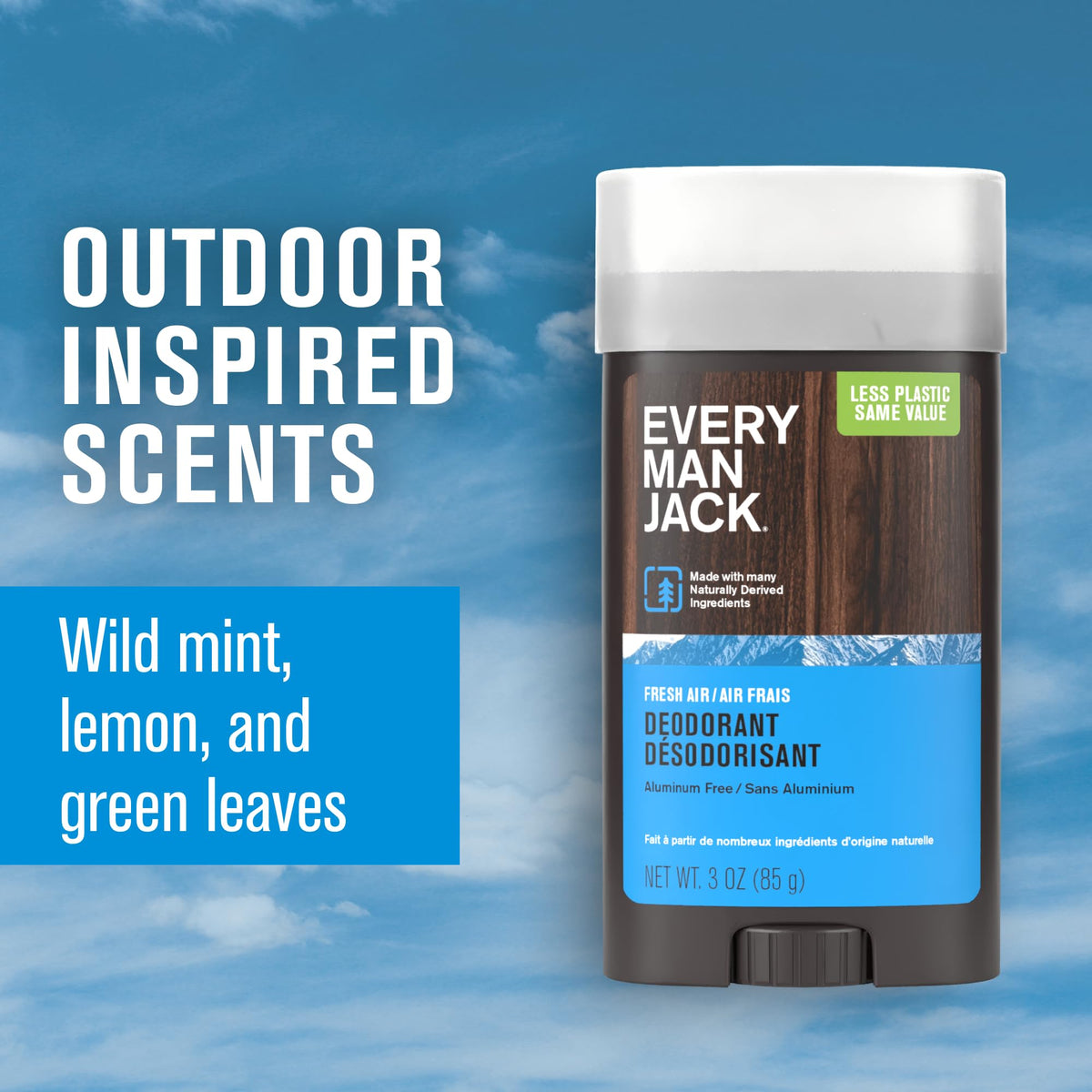 Every Man Jack texture on skin demonstrating non-greasy finish and quick absorption