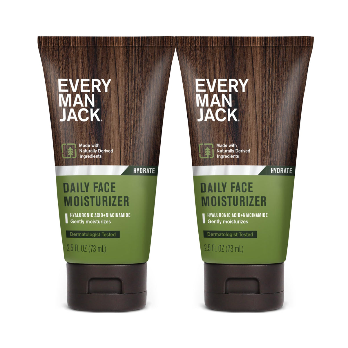 Every Man Jack front packaging showing bottle and product name for simple hydration