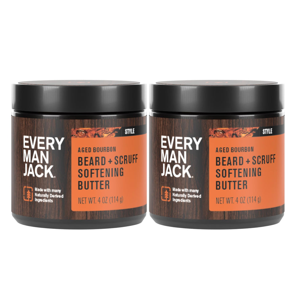 Every Man Jack front packaging showing jar and label, clear product identification and benefit