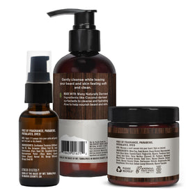 Every Man Jack products staged in bathroom routine for everyday use
