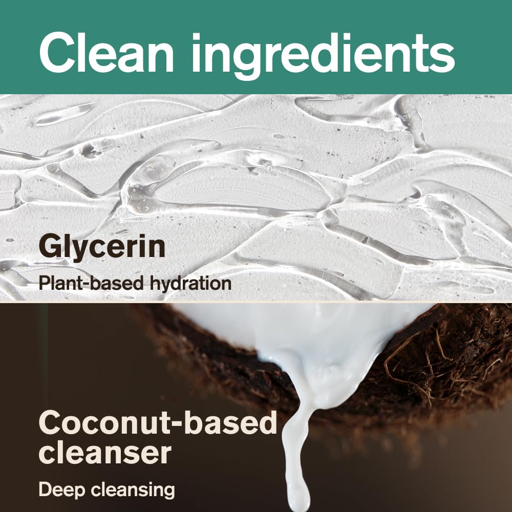 Every Man Jack ingredient highlight with coconut and glycerin for hydration