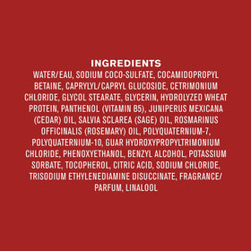 Every Man Jack back-of-bottle ingredients label showing natural-derived focus