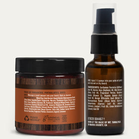 Bathroom shelf lifestyle with Every Man Jack products showing daily grooming routine