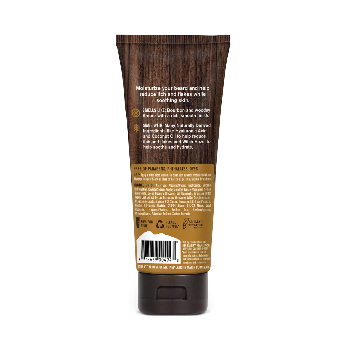 Every Man Jack two-pack tucked inside travel bag for on-the-go beard hydration
