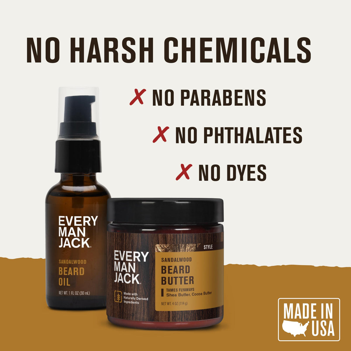 Every Man Jack oil droplet on beard hair showing shine and hydration benefit