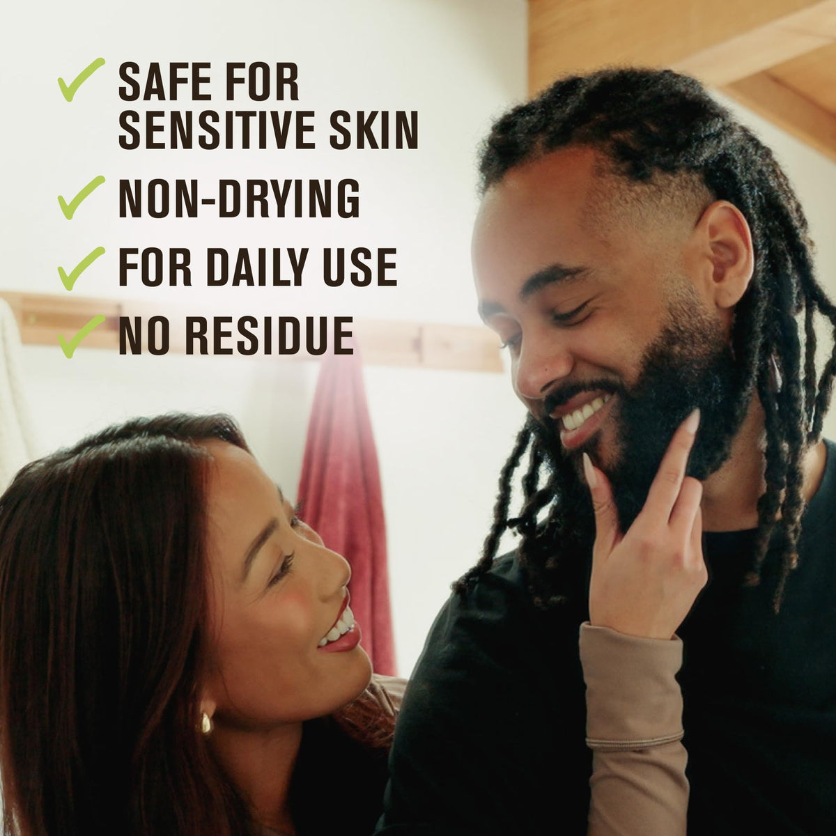 Every Man Jack wash beside beard oil and butter, pairs to hydrate and style