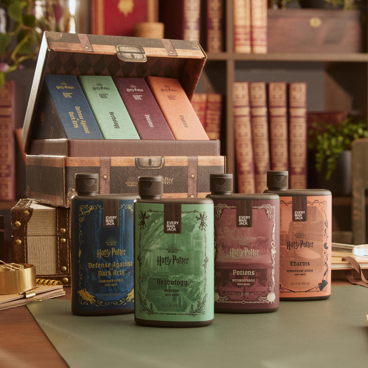 Every Man Jack Potions bottle with lather texture demonstrating rich cleansing