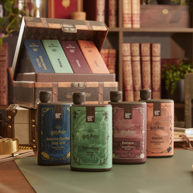 Every Man Jack Potions bottle with lather texture demonstrating rich cleansing