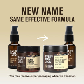 Every Man Jack product label showing ingredient list for transparency and natural sourcing
