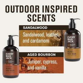 Every Man Jack pump dispensing foamy wash showcasing gentle lather for effective cleansing