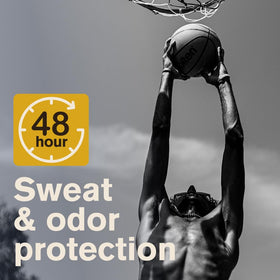 Every Man Jack deodorant stick close-up texture for smooth glide and fast-drying finish
