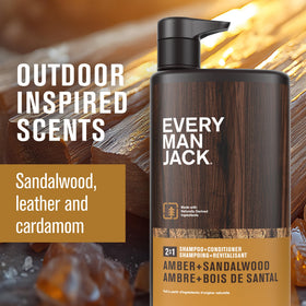 Every Man Jack creamy lather close-up demonstrating gentle cleanse and quick rinsing benefit