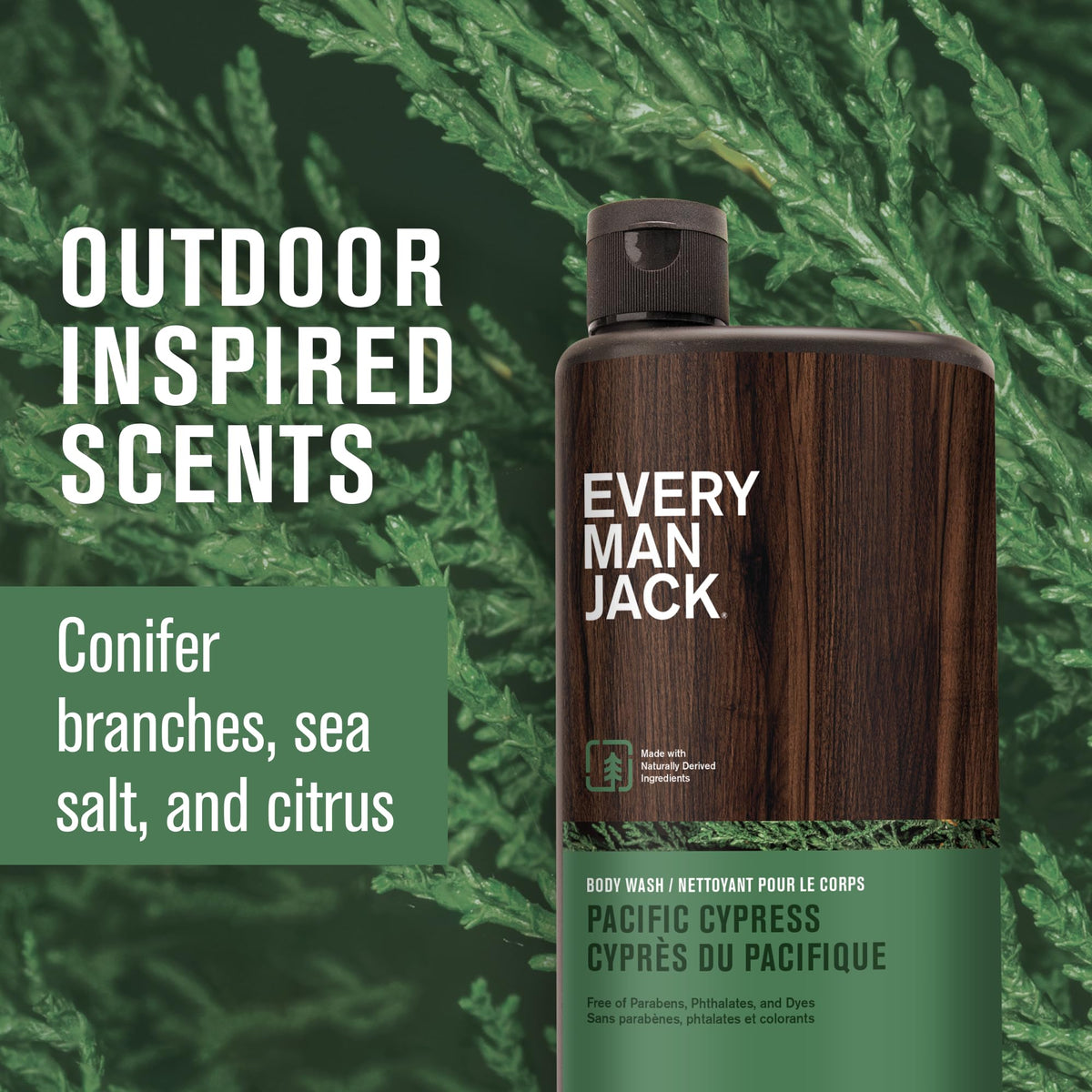 Every Man Jack creamy lather texture demonstrating gentle cleansing