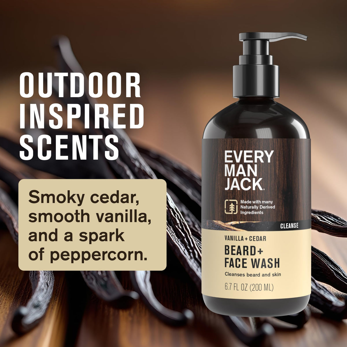 Every Man Jack creamy lather texture demonstrating gentle but effective cleansing