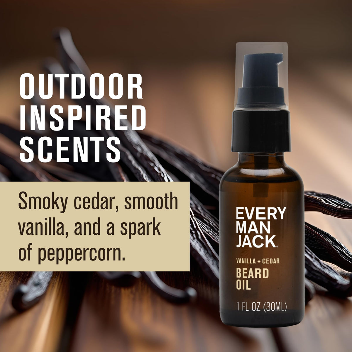 Every Man Jack oil texture on palm demonstrating quick absorption