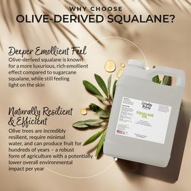 Everyday Beauty squalane applied to hand demonstrating fast hydration benefit