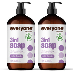 everyone bottle front packaging showing label and scent for easy identification