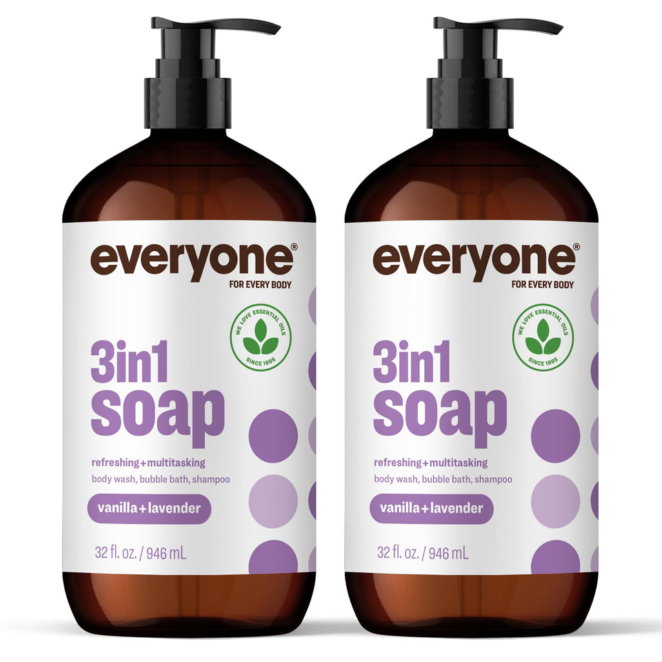 everyone bottle front packaging showing label and scent for easy identification