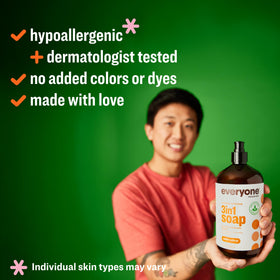 everyone for every body pouring gel texture that cleanses without stripping skin