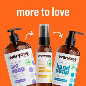 everyone for every body rich shampoo lather in hands improving hair manageability