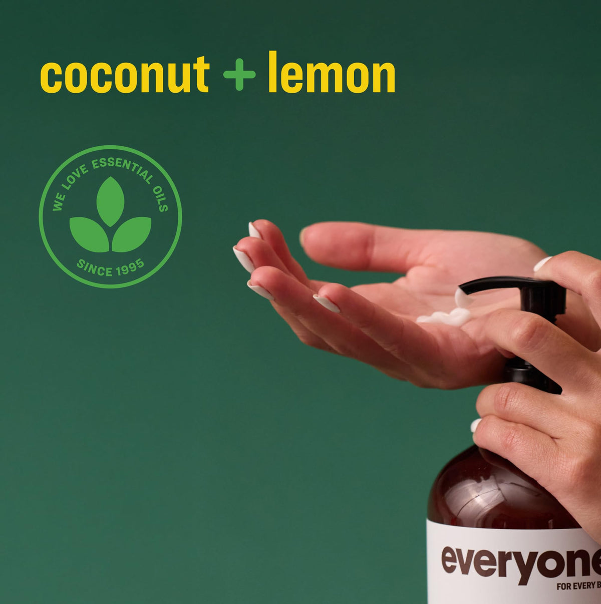 everyone for every body lotion texture swirl highlighting lightweight absorption