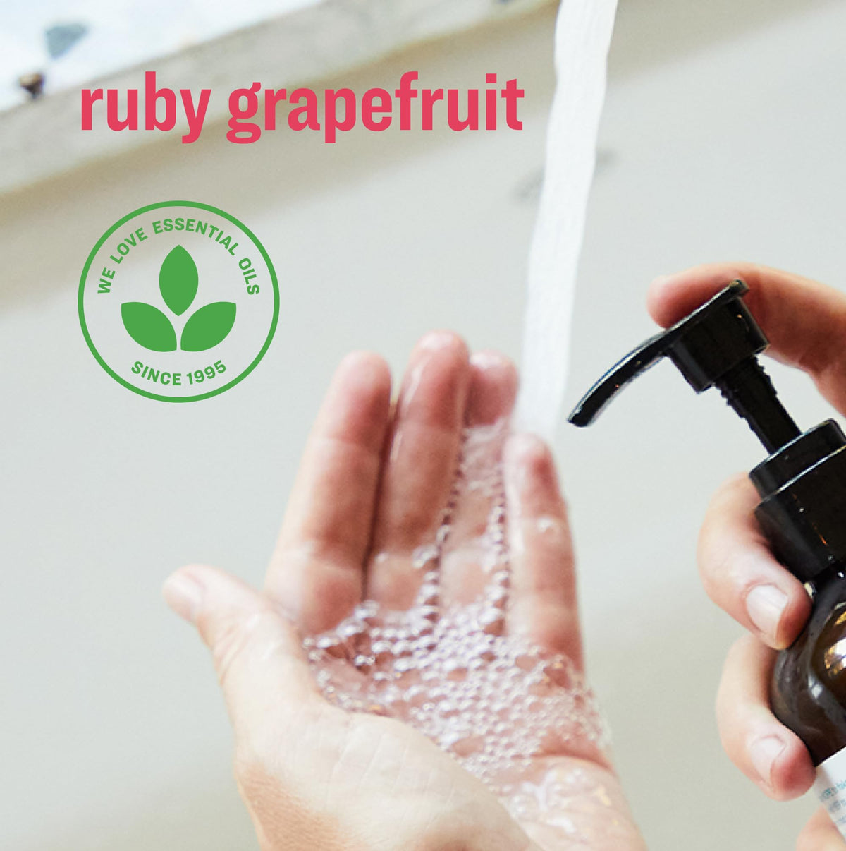 everyone soap lather foam texture demonstrating gentle moisturizing cleanse