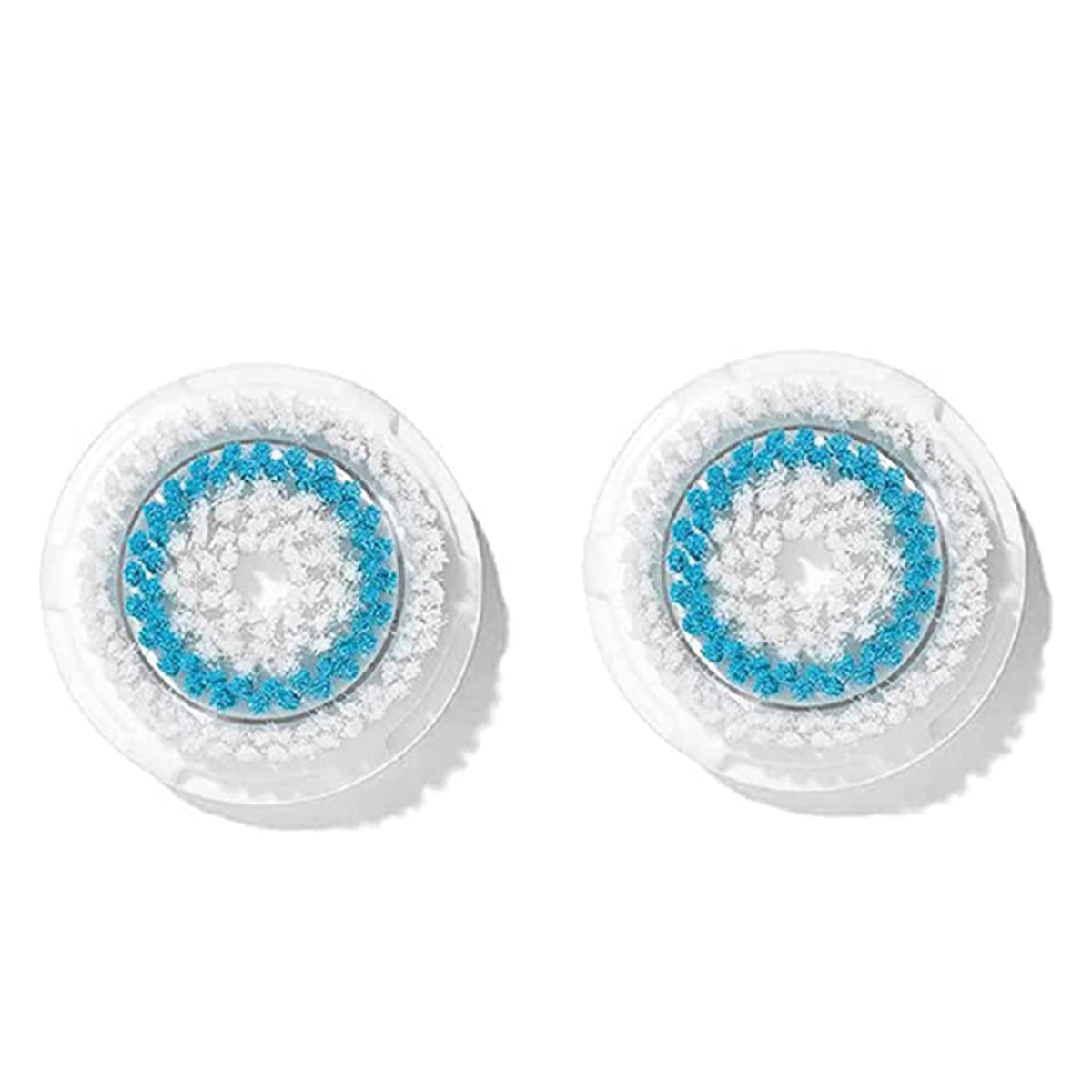 Evetree front packaging showing two deep pore brush heads and benefits