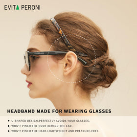 EVITA PERONI acetate close-up revealing glossy texture and elasticity