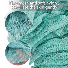 Evmliy knitted mesh texture close-up showing soft exfoliating surface