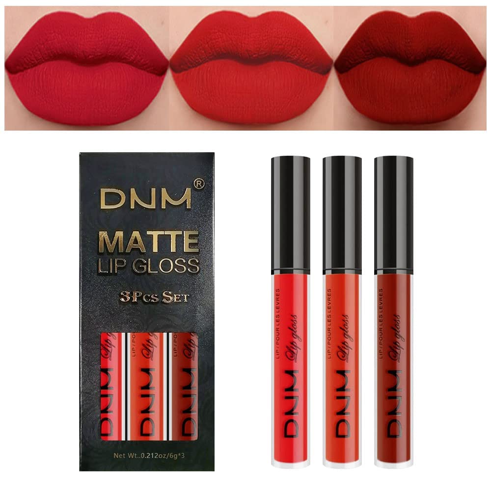 evpct front packaging trio showing three red matte shades and easy gifting