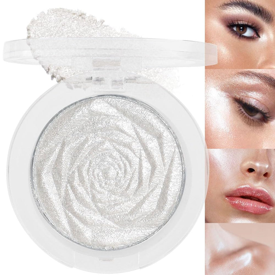 evpct front palette showing pearl white and silver pans for radiant glow