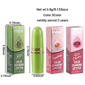 evpct lipstick staged on vanity in lifestyle scene for daily makeup routines
