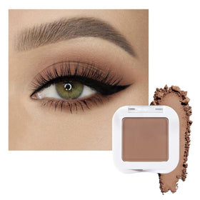 evpct palette front packaging showing compact matte brown shades and brand