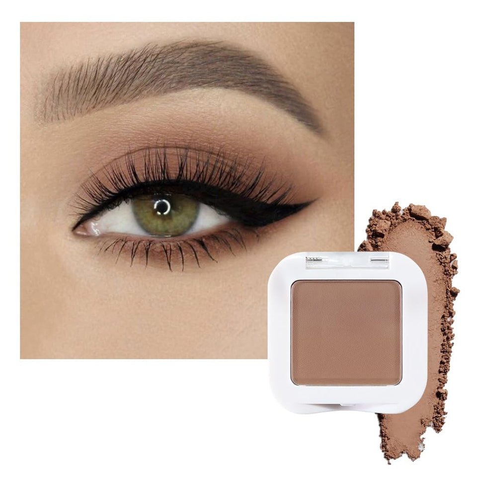 evpct palette front packaging showing compact matte brown shades and brand