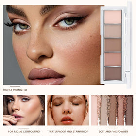 evpct close-up of matte pans showing velvety texture and blendability