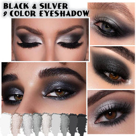 evpct pan close-up texture highlighting creamy, highly pigmented pressed pigments