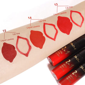 evpct ruby shade swatch on arm demonstrating rich pigment