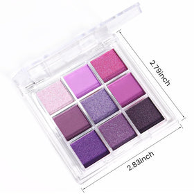 evpct palette next to coin showing compact travel-friendly size