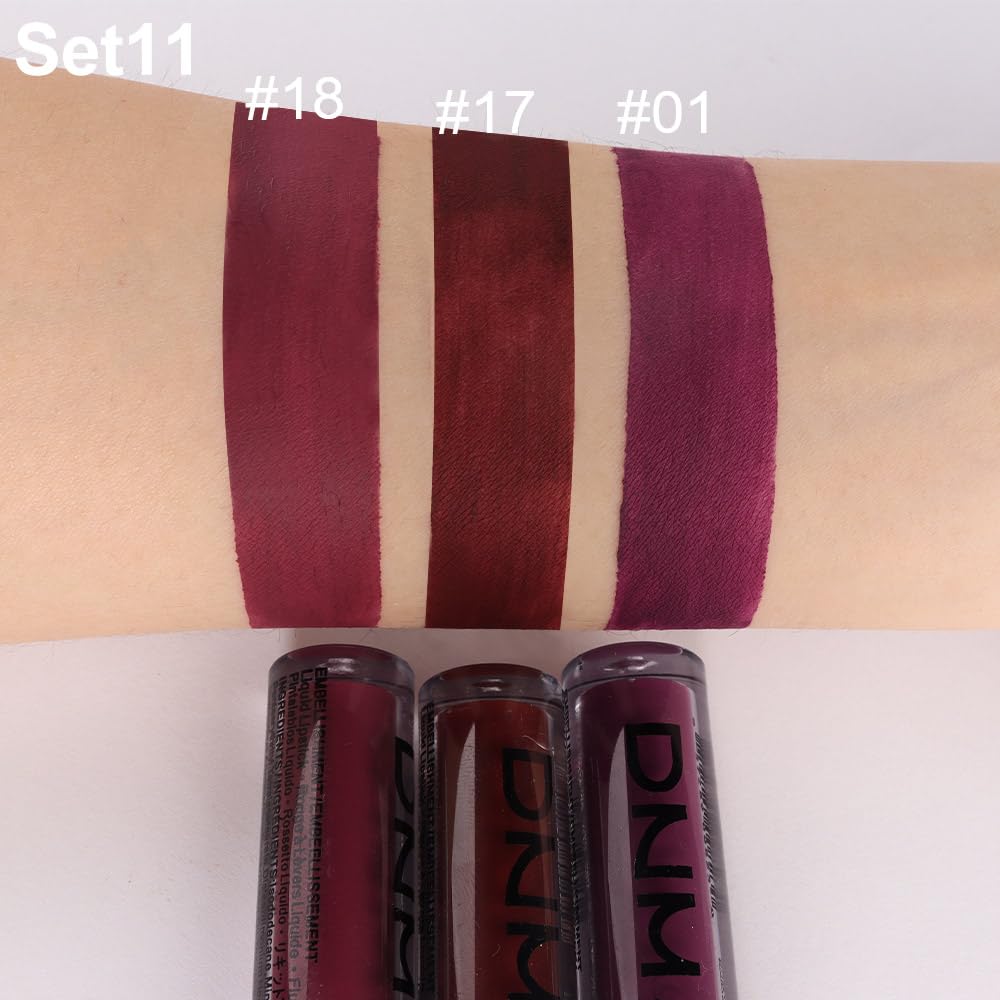 evpct flatlay trio showing each shade side-by-side for easy color comparison