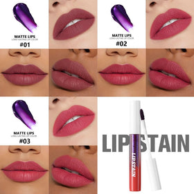 evpct swatches of maroon mauve red shades showing pigmentation and color payoff