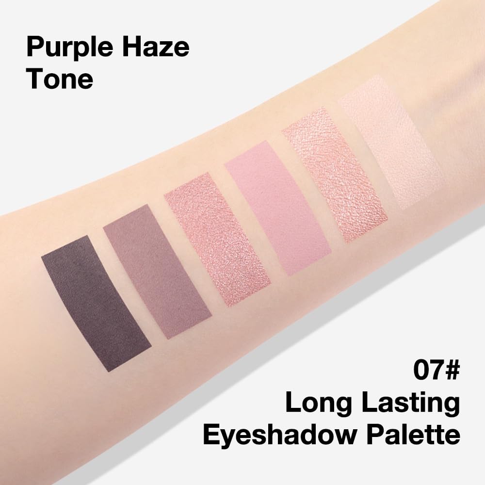 evpct swatches on forearm highlighting pigment payoff and shade coordination