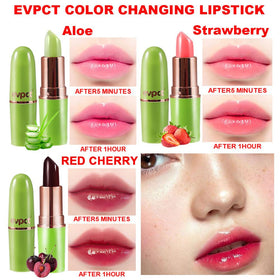 evpct close-up of lipstick texture highlighting smooth moisturizing formula