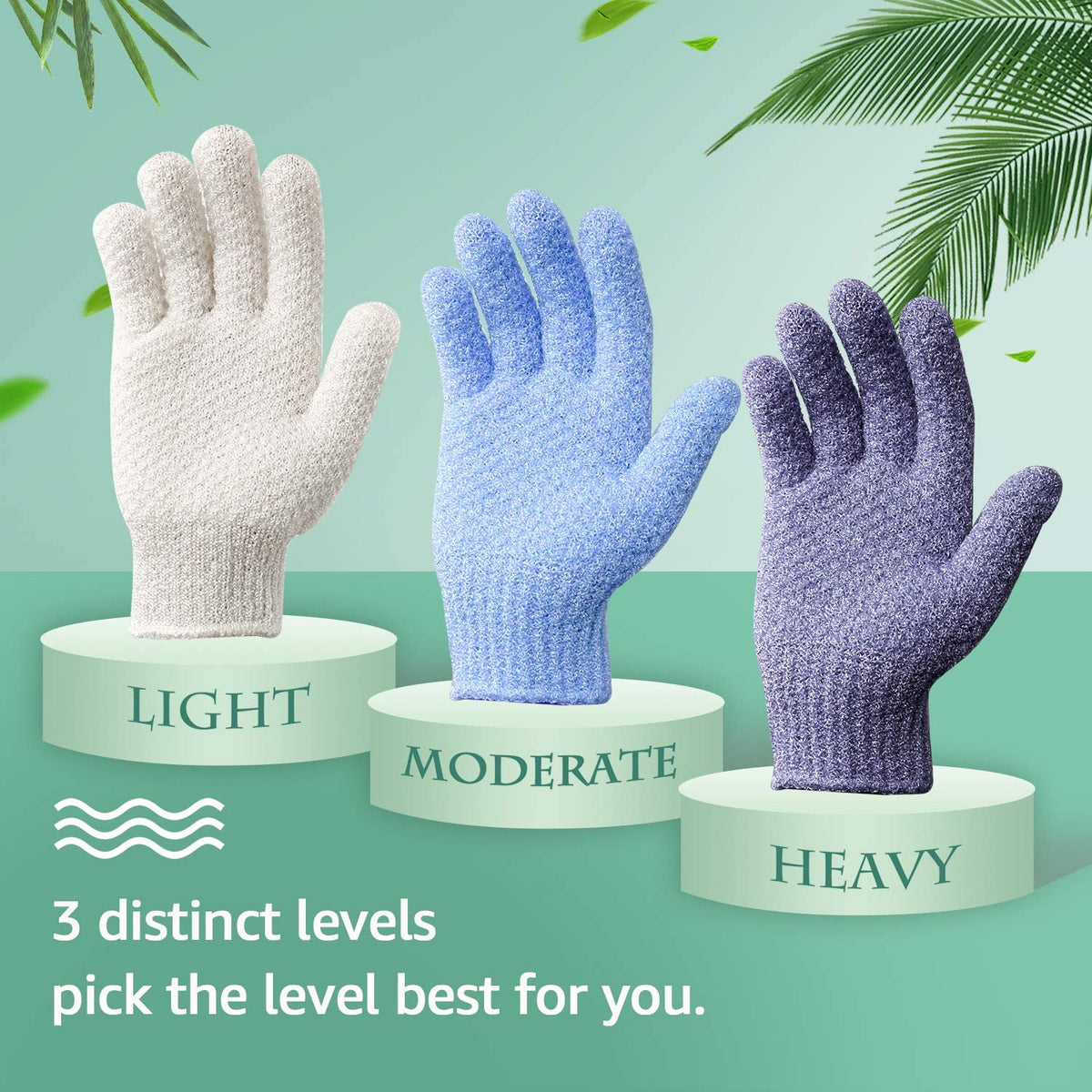 Evridwear glove next to hand showing one-size-fits-most stretch