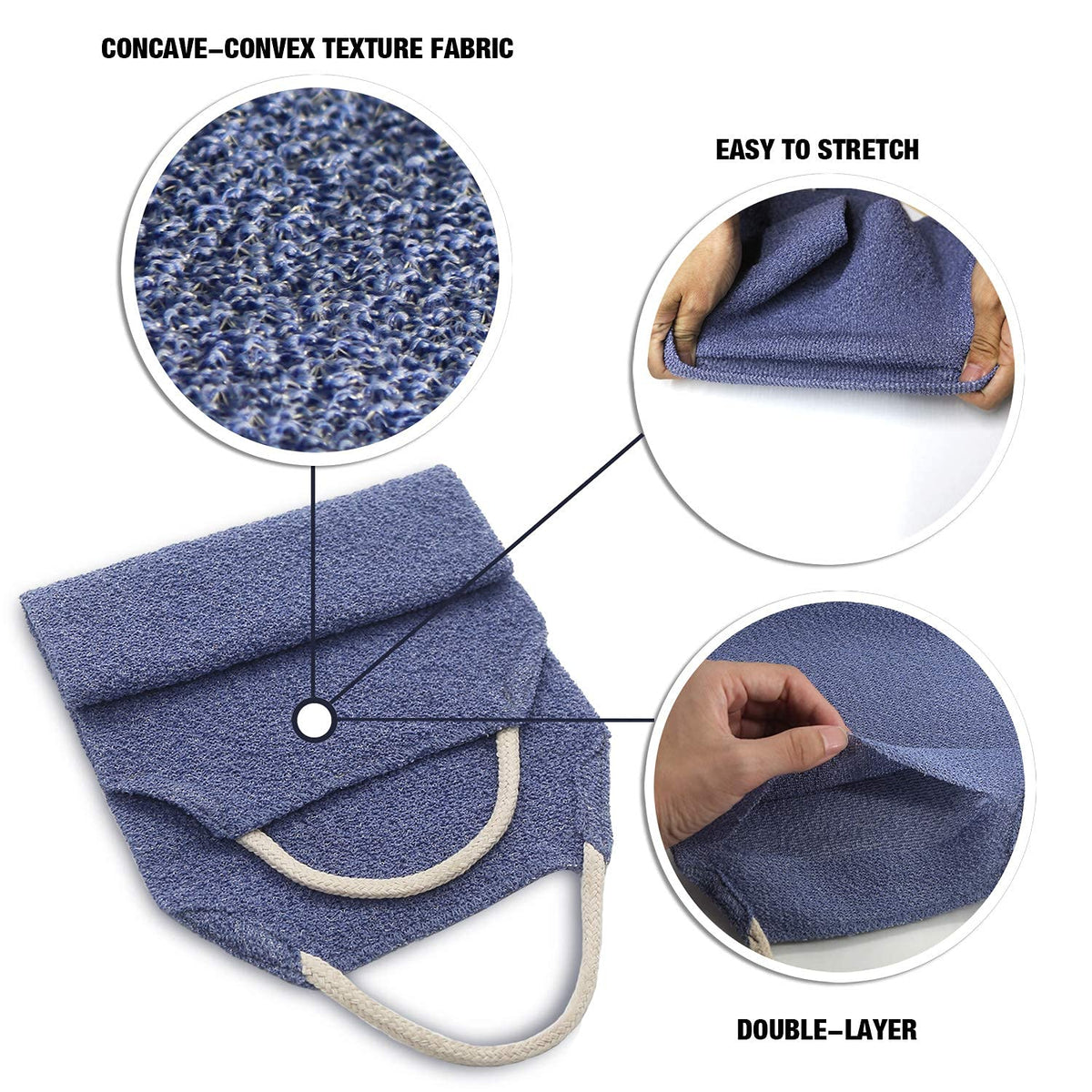 Evridwear in-use one-handed stretch demonstrating easy reach and control